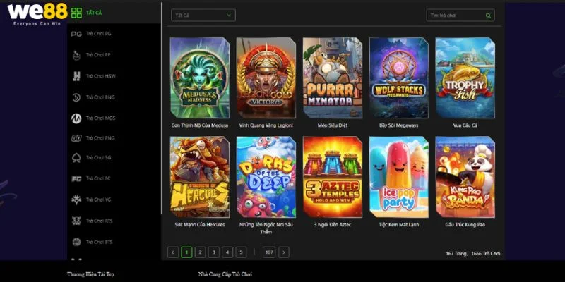 Giới thiệu We88 sở hữu kho game cực khủng.
