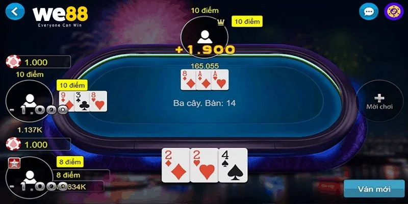 Bài cào We88 được bet thủ yêu thích tham gia chơi thường xuyên.