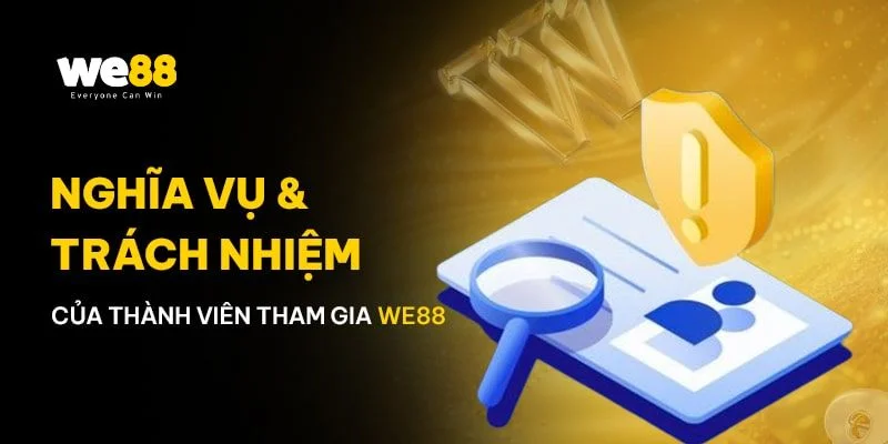 Người chơi phải chấp nhận rủi ro khi tham gia cá cược tại We88.
