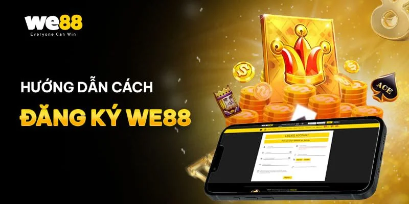 Người chơi có thể dễ dàng đăng ký ID chơi tại We88.